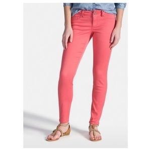 Maurices Coral Pink Jegging Jeans size 18